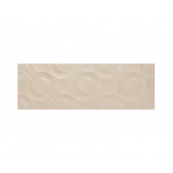 Πλακάκι Camden Crema Relieve Decor 9526 30x90 cm Ανοιχτό Μπεζ Porcelanite Dos